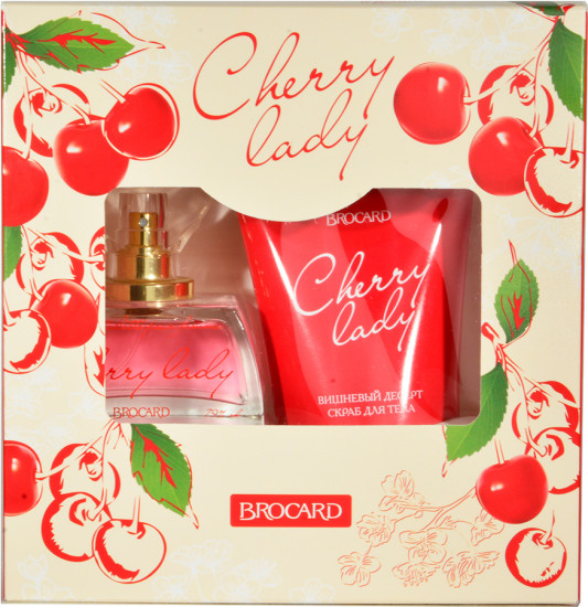 Парфюмированный набор для женщин «Cherry Lady»