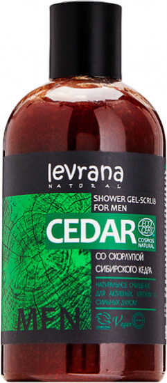 Гель-скраб для душа «Кедр»