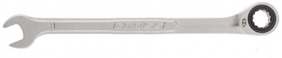 Ключ трещоточный комбинированный | Gross