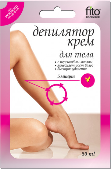 Крем-депилятор для тела с персиковым маслом