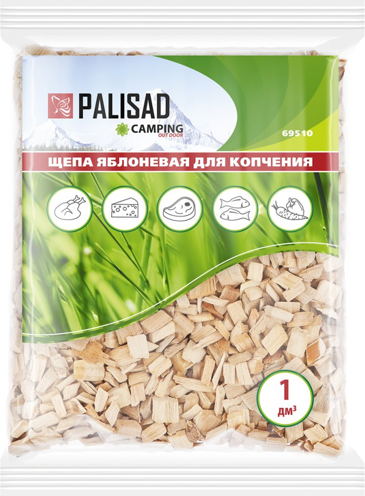 Щепа яблоневая для копчения | Camping | Palisad
