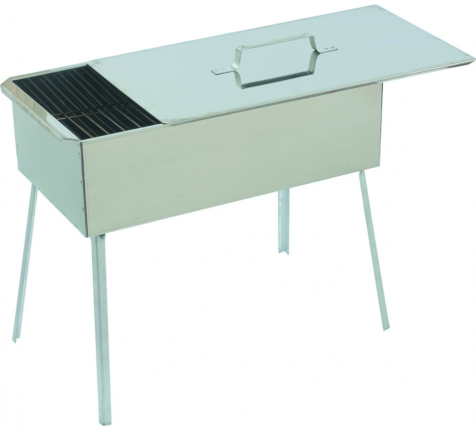 Коптильня двухъярусная с поддоном на ножках | Camping | Palisad