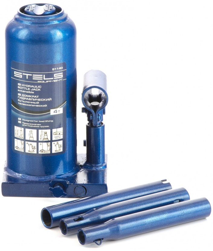 Домкрат гидравлический бутылочный | Stels