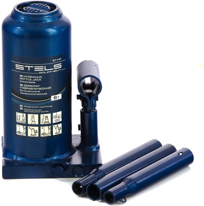 Домкрат гидравлический бутылочный | Stels