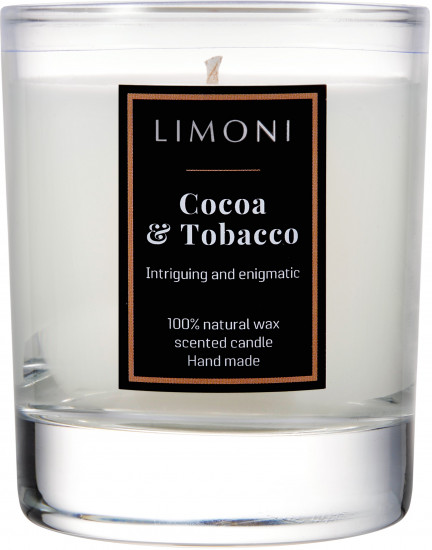 Свеча ароматическая «Cocoa & tobacco»