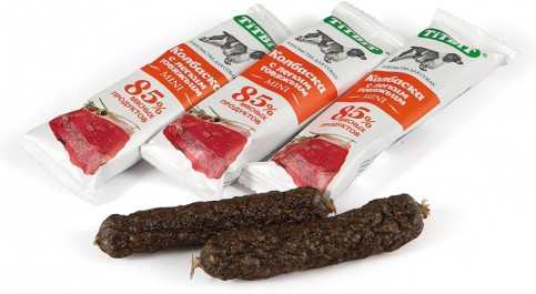 Колбаска с говяжьим легким для собак | Mini | TiTBiT