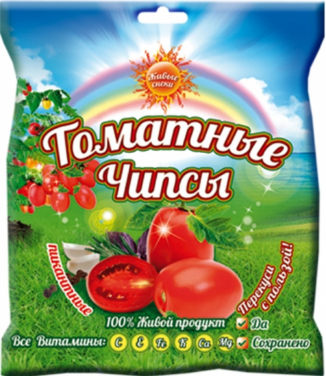 Чипсы томатные пикантные