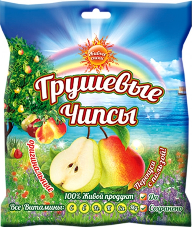 Чипсы грушевые оригинальные | Живые снеки