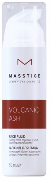 Флюид для лица очищающий | Volcanic Ash | Masstige