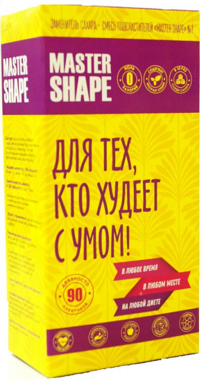 Заменитель сахара «Master Shape №1»
