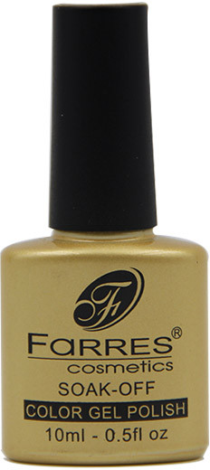 Гель-лак для ногтей, оттенок 108 Кукурузный | Color Gel Polish | Farres