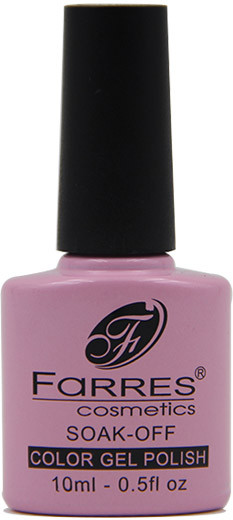 Гель-лак для ногтей, оттенок 143 Орхидея | Color Gel Polish | Farres