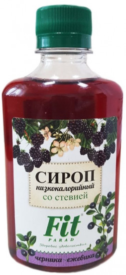 Сироп низкокалорийный «Черника-ежевика»