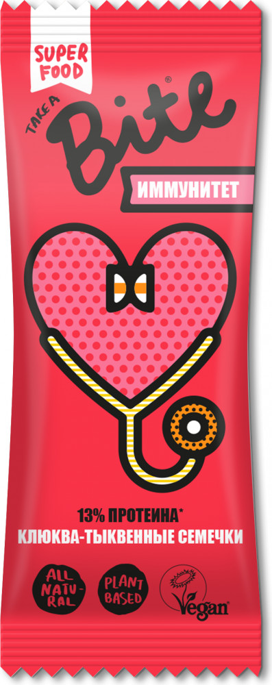 Батончик фруктово-ореховый «Иммунитет» | Оригинал | Bite