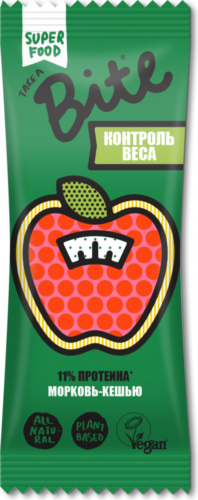 Батончик фруктово-ореховый «Контроль веса» | Оригинал | Bite