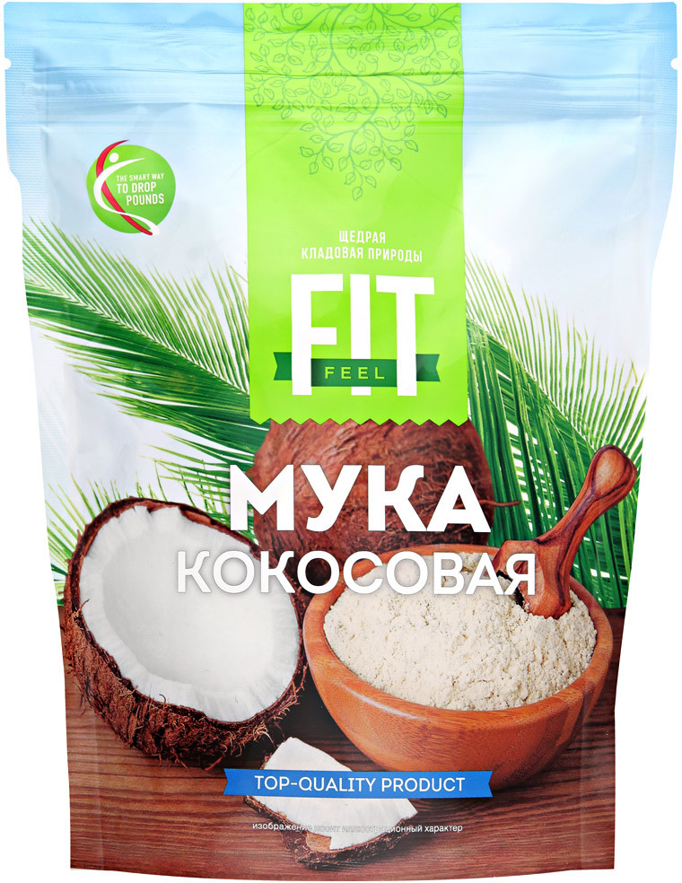 Мука кокосовая, в ассортименте | Fit Parad