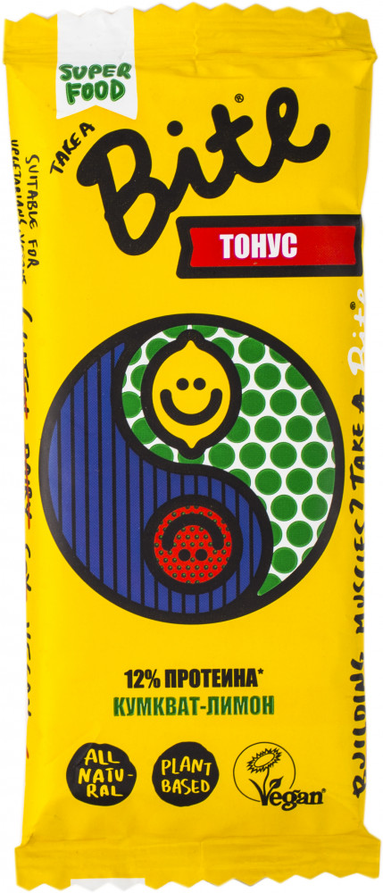 Батончик фруктово-ореховый «Тонус» | Оригинал | Bite