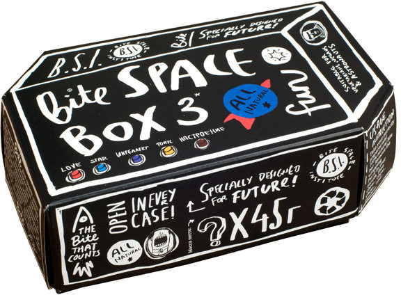 Набор орехово-фруктовых батончиков | Space Box | Bite