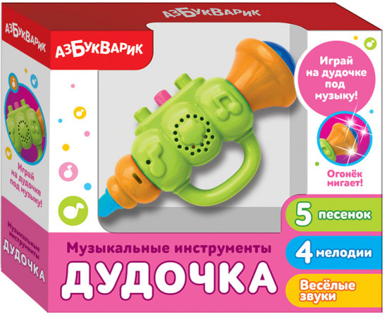 Игрушка музыкальная «Дудочка»