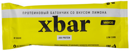 Батончик протеиновый со вкусом лимона