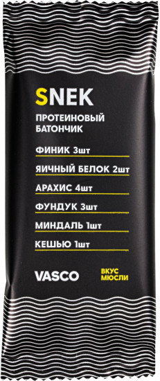 Батончик протеиновый со вкусом мюсли