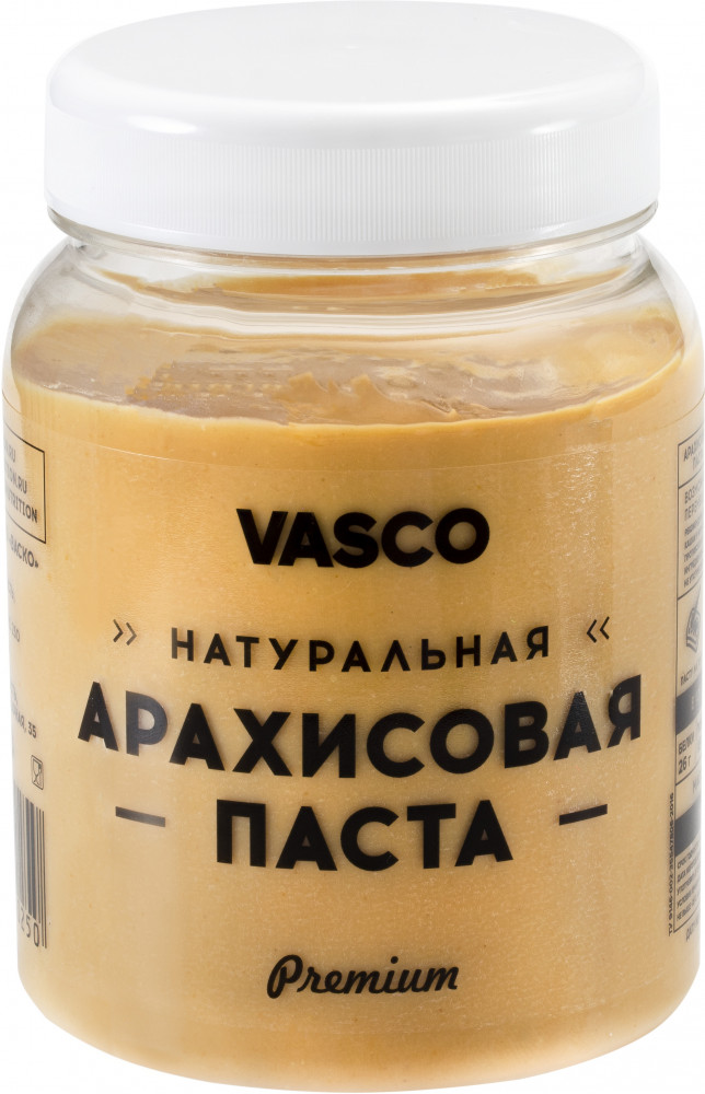 Паста арахисовая натуральная | Vasco