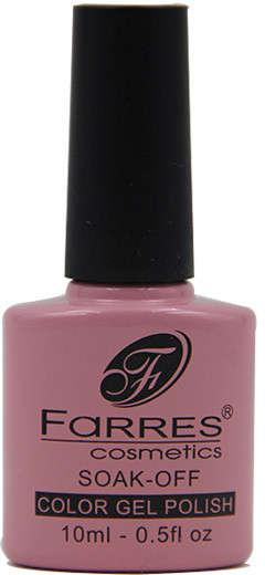 Гель-лак для ногтей, оттенок 148 Персиковая пудра | Color Gel Polish | Farres