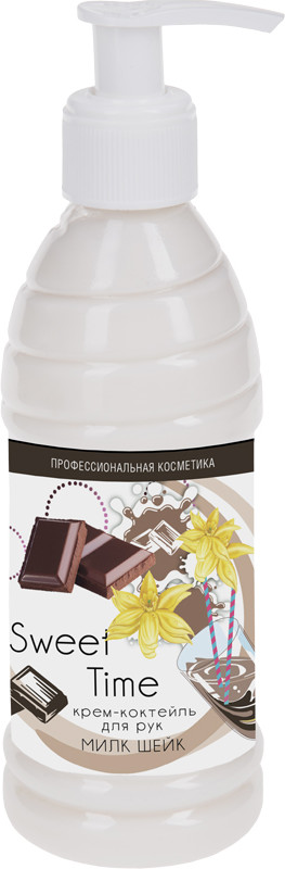Крем-коктейль для рук «Милк-шейк» | Sweet Time | Domix Green Professional