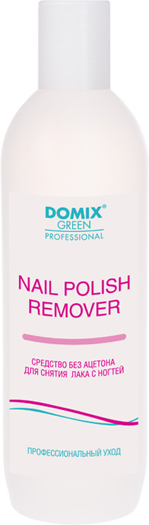 Жидкость для снятия лака без ацетона | Nail polish remover | Domix Green Professional