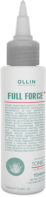 Тоник для волос против перхоти с экстрактом алоэ | Curl & Smooth | Ollin Professional