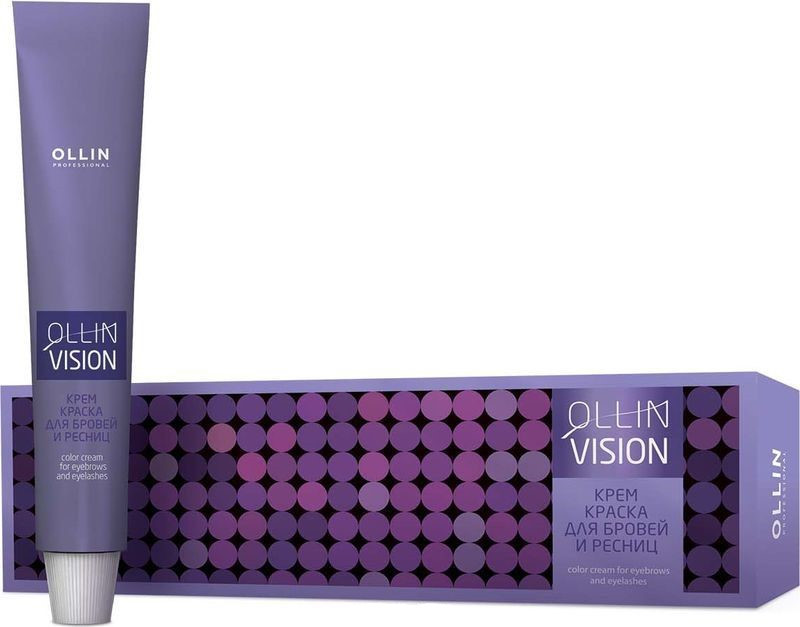 Крем-краска для бровей и ресниц, оттенок Графит | Ollin vision | Ollin Professional