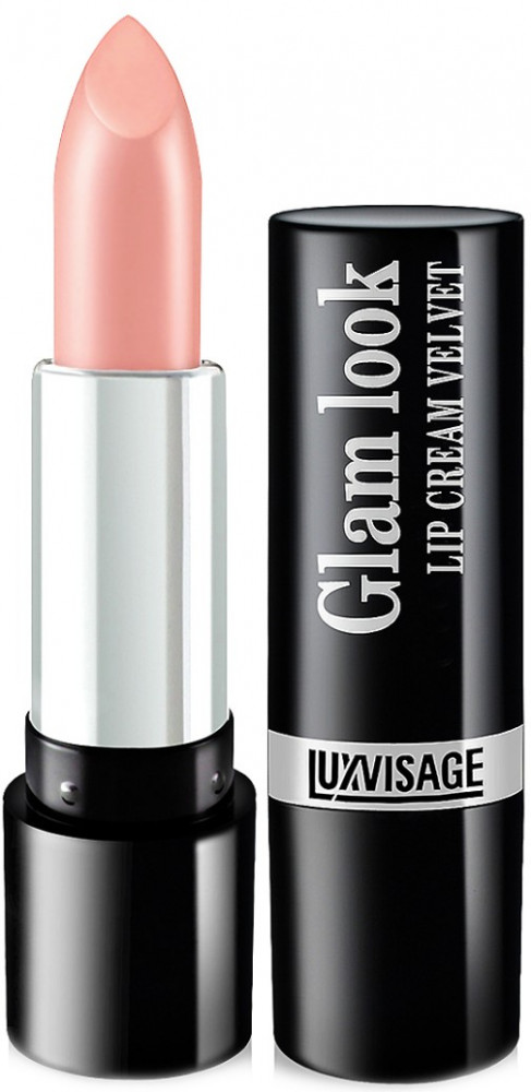 Помада для губ кремовая с вельветовым финишем, тон 319 Нежный пралине | Glam Look | LuxVisage