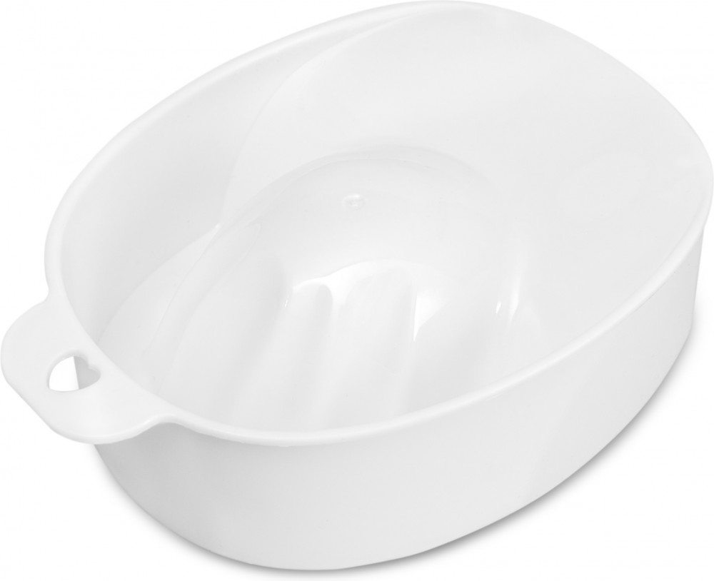 Ванночка для маникюра белая | Domix Green Professional