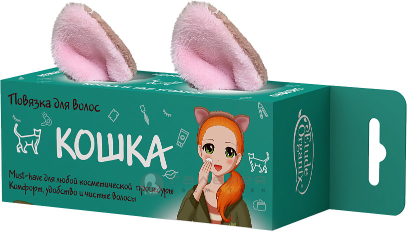 Повязка для волос «Кошка» | Etude Organix