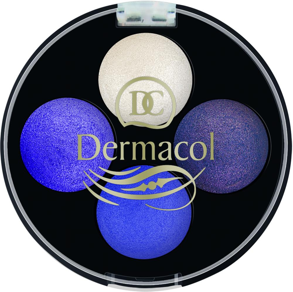 Тени для век, оттенок 3 | Quattro Baked | Dermacol