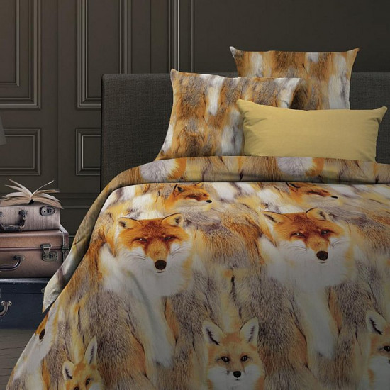 Комплект постельного белья «Foxy» (2-спальный, биокомфорт, 2 наволочки 70×70)