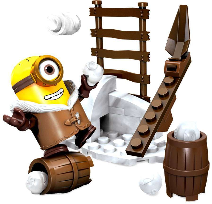 Конструктор «Игра в снежки» | Миньоны | Mega Bloks