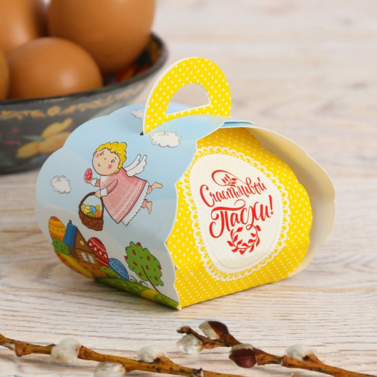 Коробочка пасхальная для яйца «Счастливой Пасхи!»