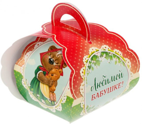 Коробочка пасхальная для яйца «Любимой бабушке. Со светлой пасхой!»