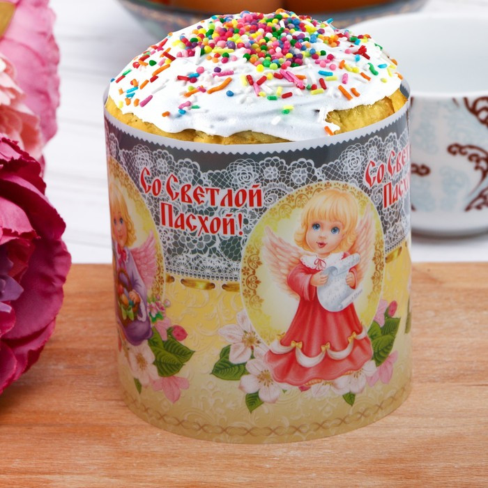 Ободок для кулича «Ангелочки»