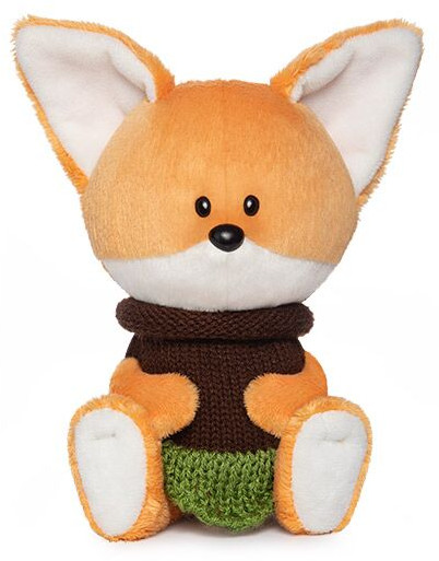 Игрушка мягкая «Лисичка Лика» в платье | ЛЕсята | Budi Basa