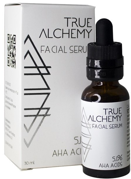 Сыворотка для лица «AHA Acids 5,1%» | Facial serum | True alchemy