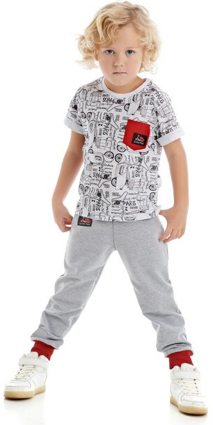 Брюки для мальчиков | Лемур в Париже | Lucky Child