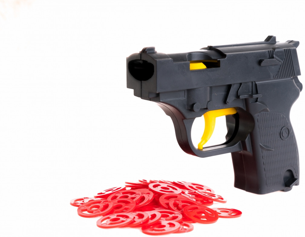 Набор «Пистолет с дисками» | Пластмастер