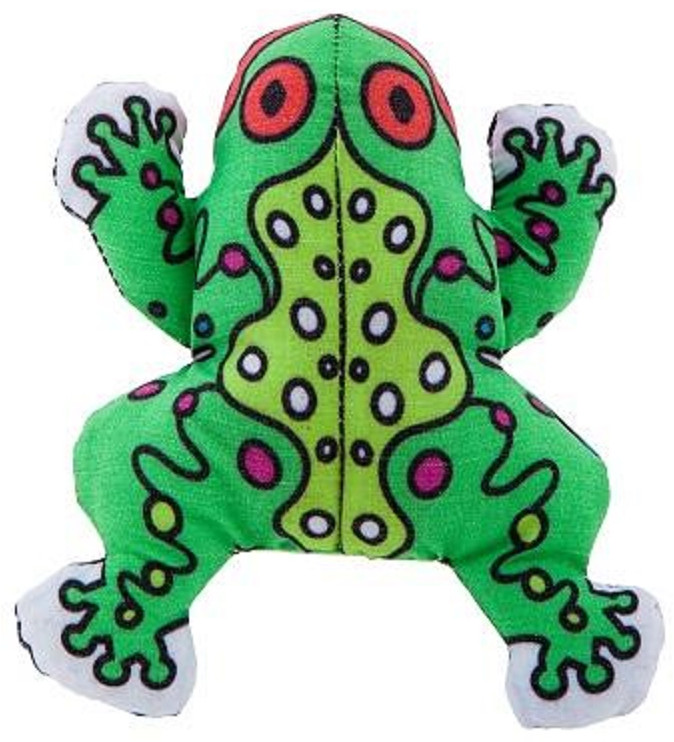 Игрушка для кошек «Лягушка» с валерианой и кошачьей мятой | Антицарапки