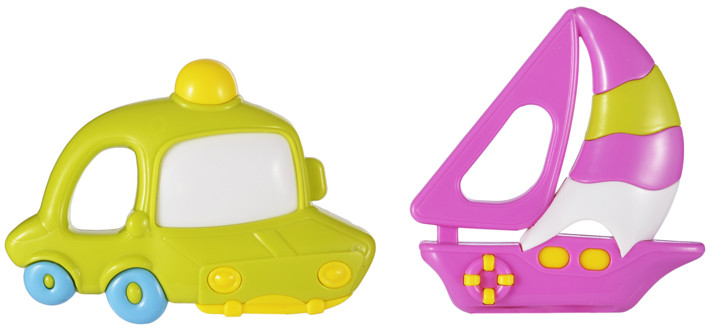 Набор погремушек «Кораблик и машинка» | Жирафики