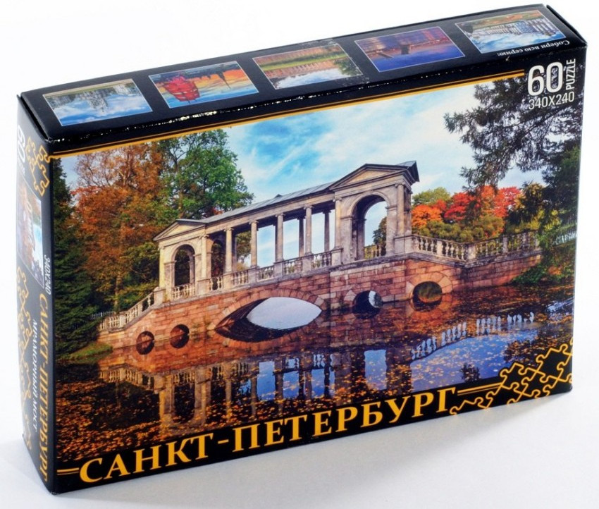 Пазл «Мраморный мост» | Санкт-Петербург | Нескучные игры