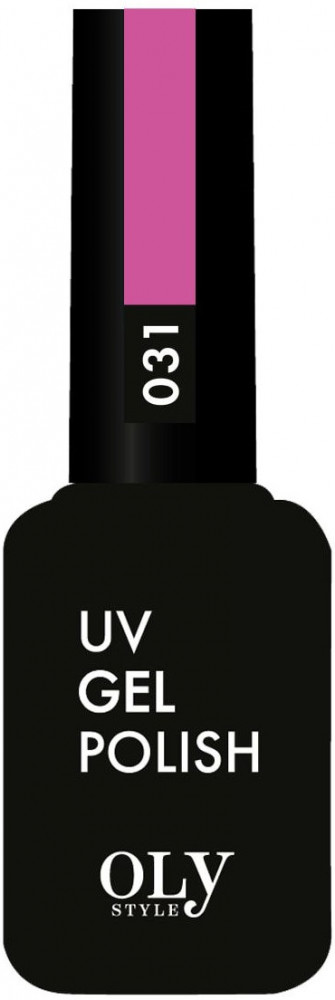 Гель-лак для ногтей, оттенок 031 Лилово-розовый | UV gel polish | Oly Style