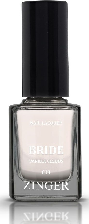Лак для ногтей, оттенок 613 Vanilla clouds | Bride | Zinger