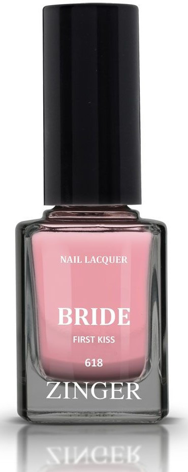 Лак для ногтей, оттенок 618 First kiss | Bride | Zinger